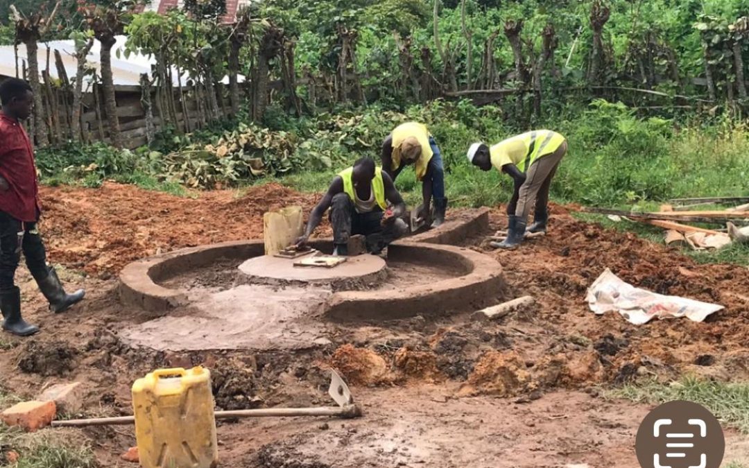 Bore well for community in Uganda